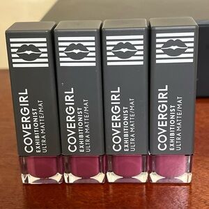 Covergirl Exhibitionist ultra matte mat lipstick 650 provocateur lot of 4